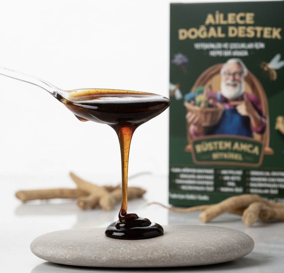 Rüstem Amca Bitkisel '' Ailece Doğal Destek'' Yetişkinler ve Çocuklar İçin ''Bağışıklık Destekleyici'' Takviye Edici Gıda/Net Miktar: 230 g - Görsel 10