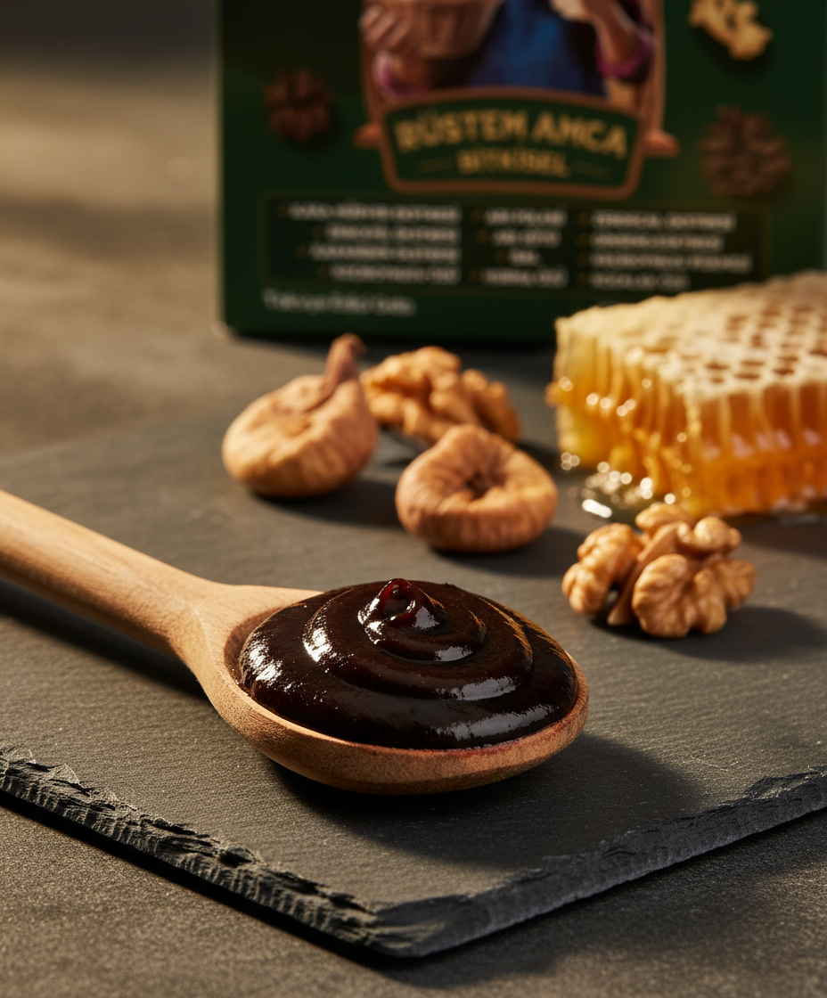 Rüstem Amca Bitkisel '' Ailece Doğal Destek'' Yetişkinler ve Çocuklar İçin ''Bağışıklık Destekleyici'' Takviye Edici Gıda/Net Miktar: 230 g - Görsel 8