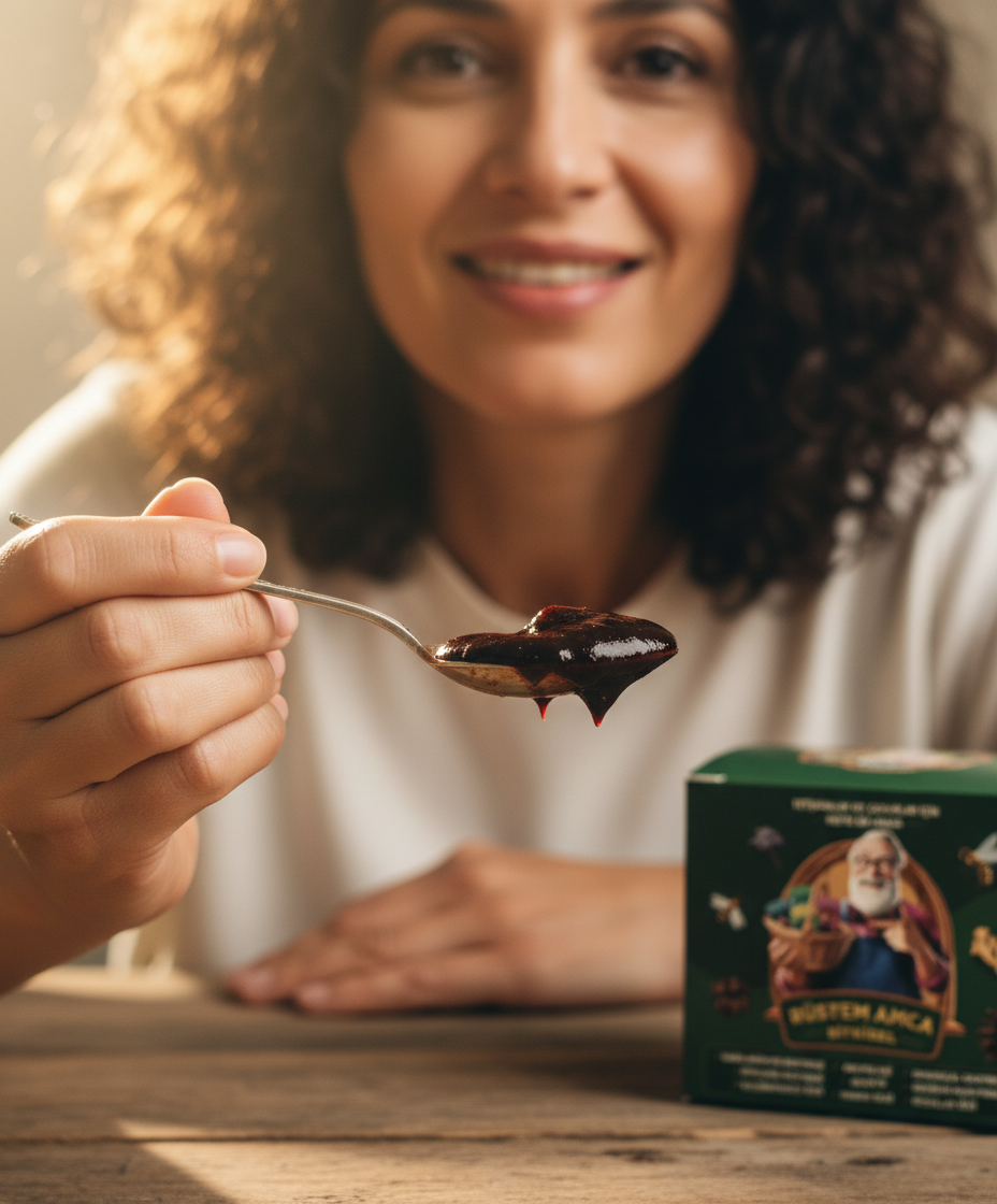 Rüstem Amca Bitkisel '' Ailece Doğal Destek'' Yetişkinler ve Çocuklar İçin ''Bağışıklık Destekleyici'' Takviye Edici Gıda/Net Miktar: 230 g - Görsel 7